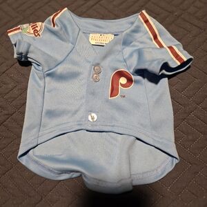 Light Blue Phillies Dog Jersey